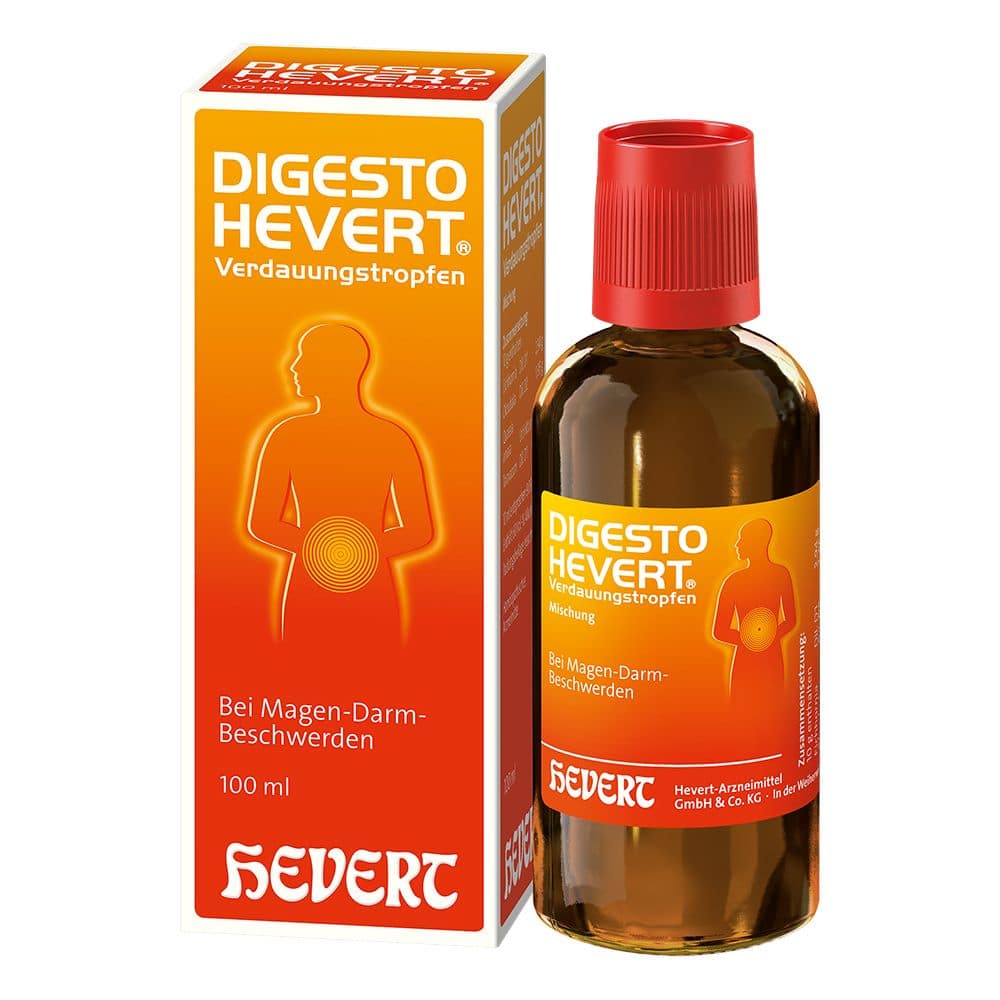 DIGESTO HEVERT Verdauungstropfen 100 ml Tropfen
