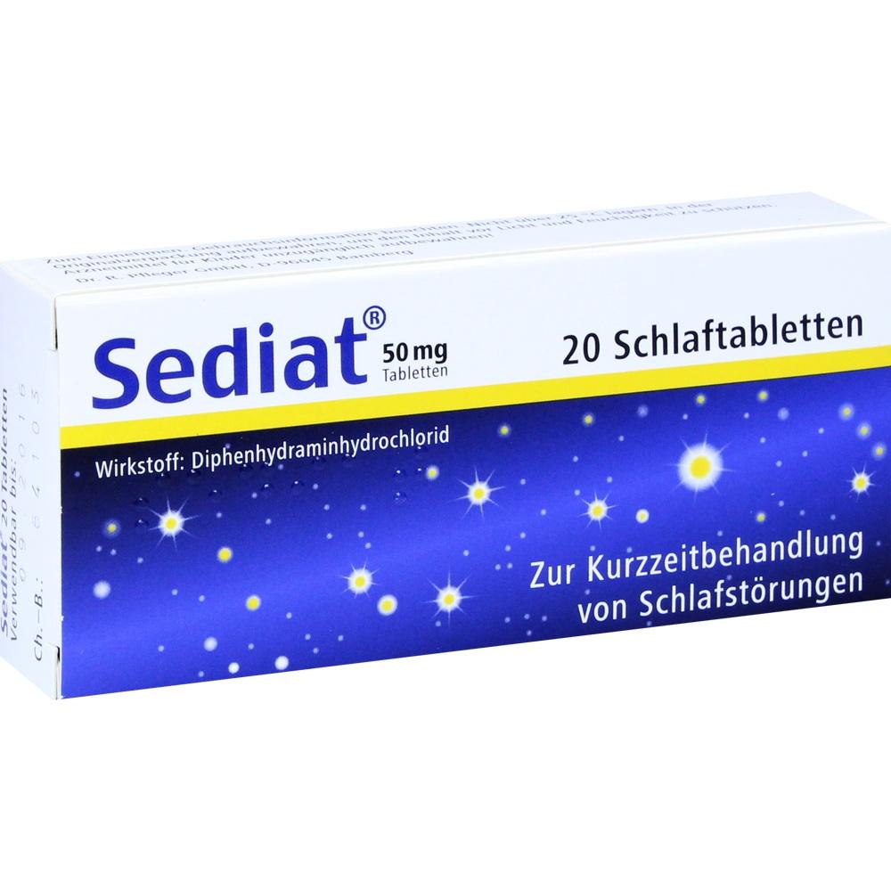 Sediat 50mg 20 St Tabletten