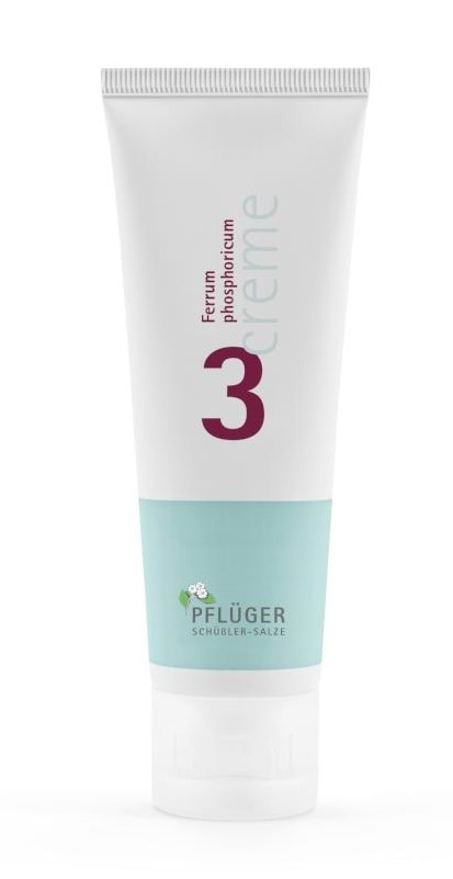 Schüßler-Salz Nr. 3 Ferrum phosphoricum D4 75 g Creme