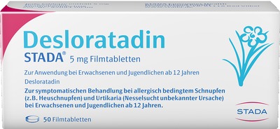 Desloratadin STADA 5mg  50 St Filmtabletten