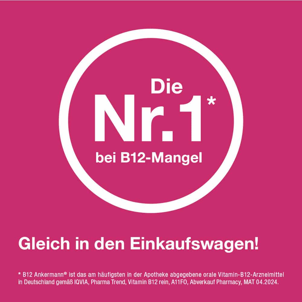 B12 Ankermann  50 St Überzogene Tabletten