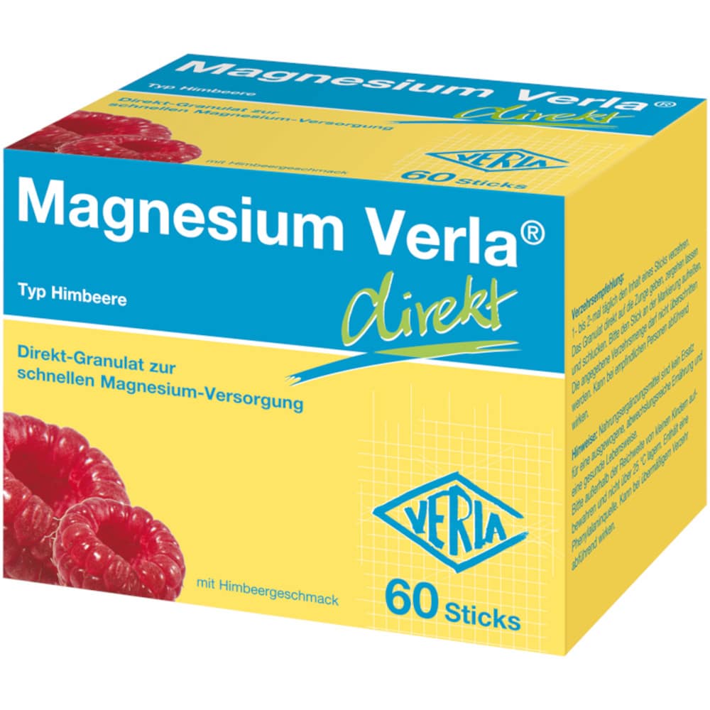 Magnesium Verla Direkt Granulat Himbeere 60 St Granulat