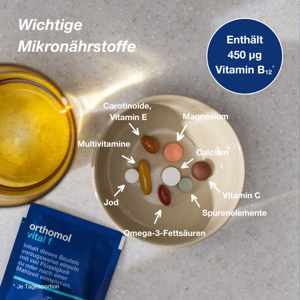 orthomol vital f 1 St Kombipackung