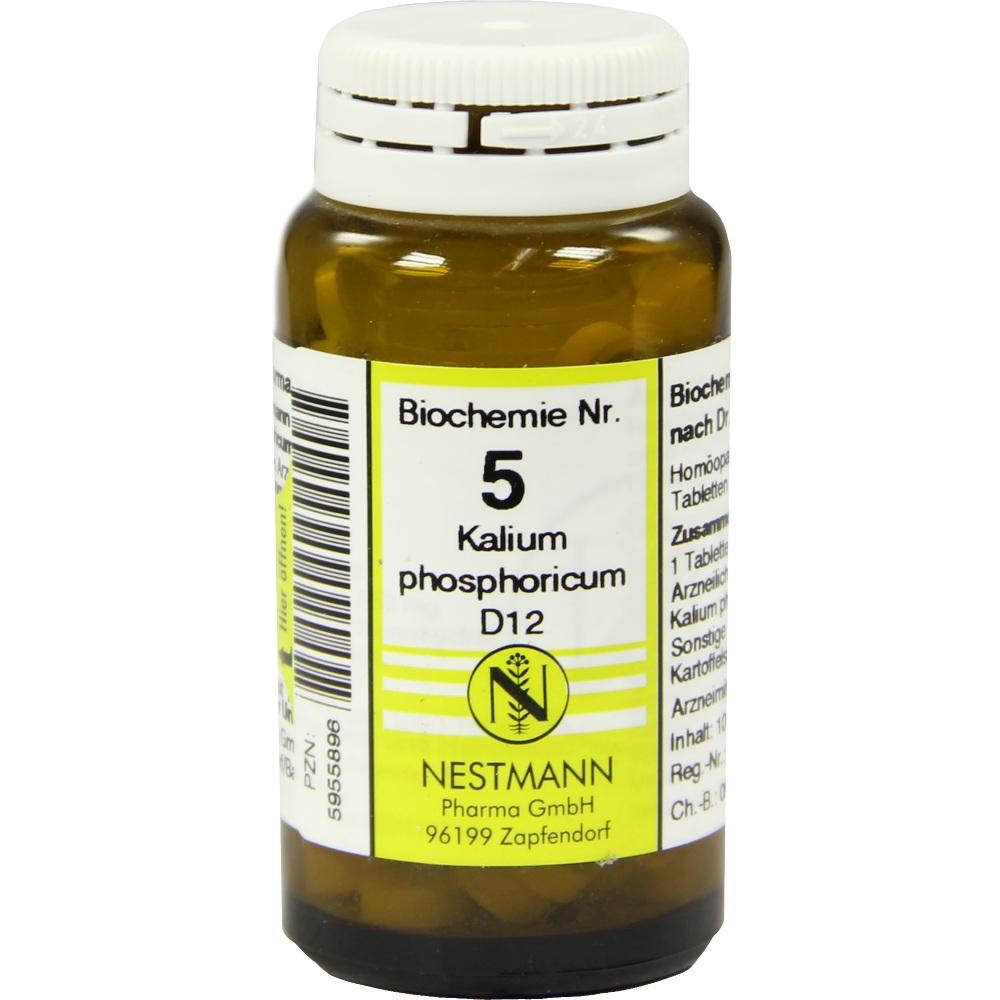 BIOCHEMIE 5 Kalium phosphoricum D 12 Tabletten 100 St Tabletten