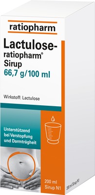 Lactulose ratiopharm bei Verstopfung 200 ml Sirup