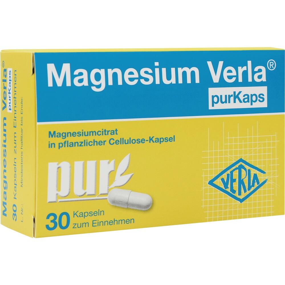 Magnesium Verla purKaps 30 St Kapseln