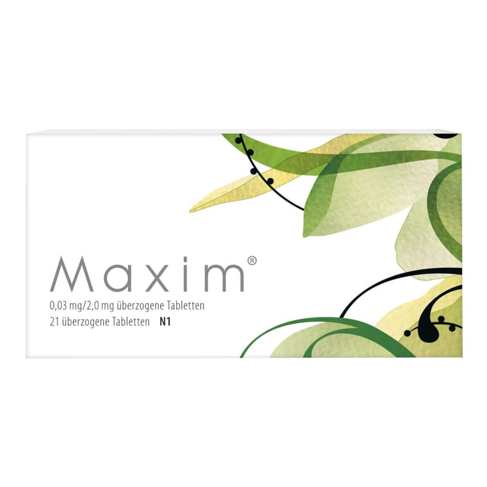 Maxim 0,03mg/2,0mg 63 St Überzogene Tabletten