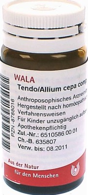 WALA Tendo/allium cepa Comp.globuli 20 g Globuli