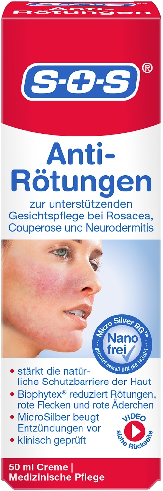 SOS Anti Rötungen 50 ml Creme