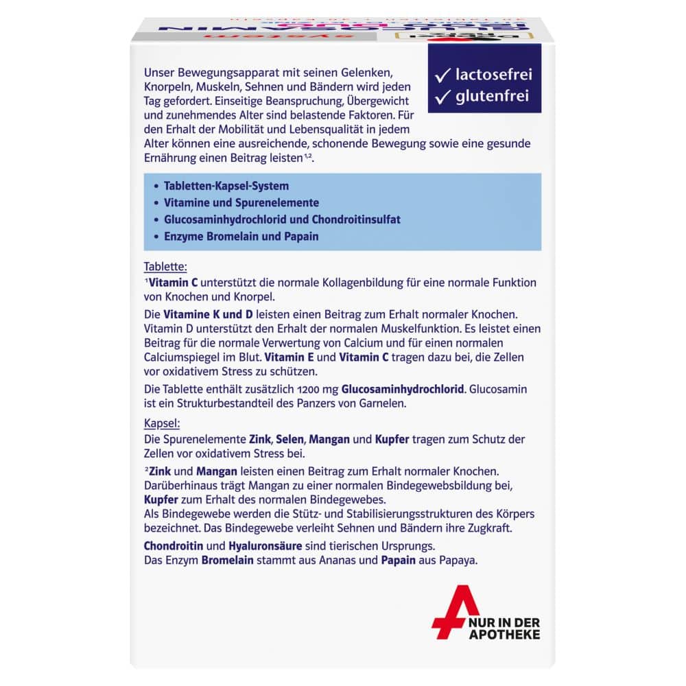 Doppelherz system GLUCOSAMIN 1200 DUO 60 St Kombipackung