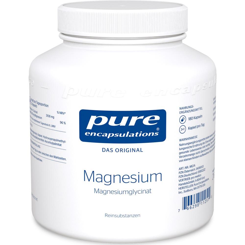 pure encapsulations Magnesium Magnesiumglycinat  180 St Kapseln