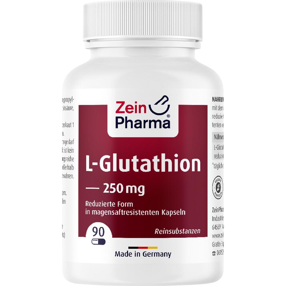 Zein Pharma L-Glutathion 250 mg 90 St Kapseln