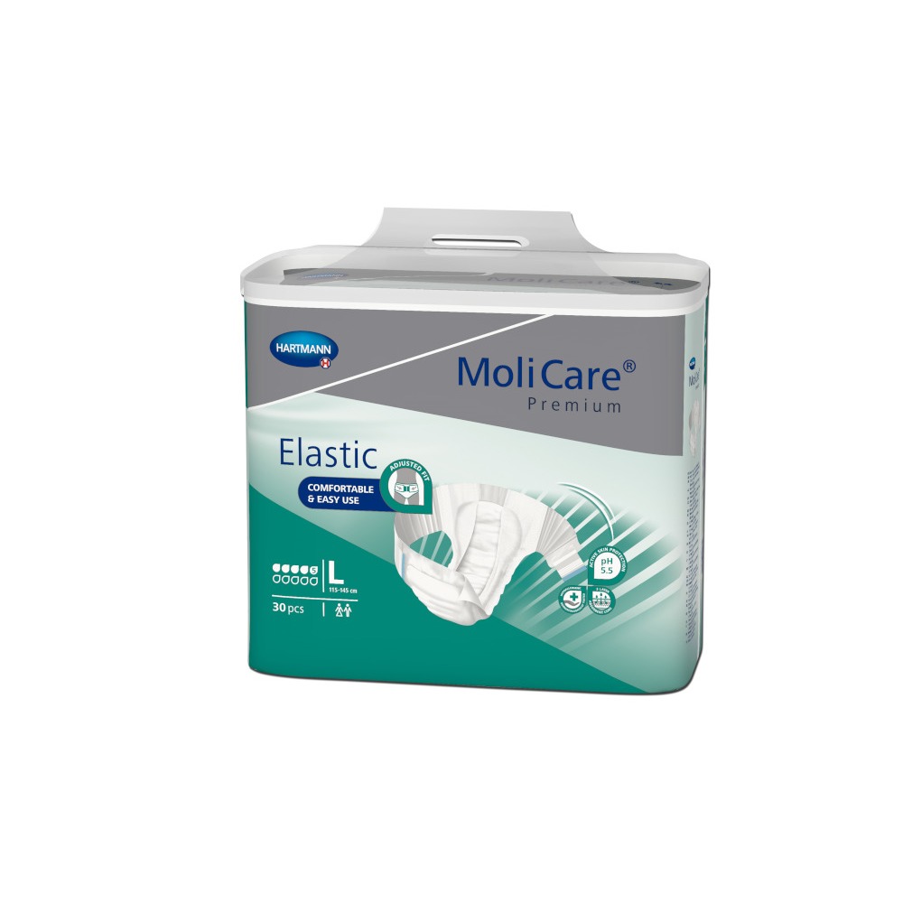 Molicare Premium Elastic Slip 5 Tropfen Gr.l 3X30 St