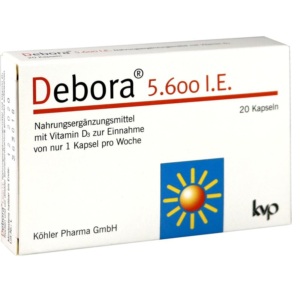Debora 5.600 I.E. 20 St Kapseln