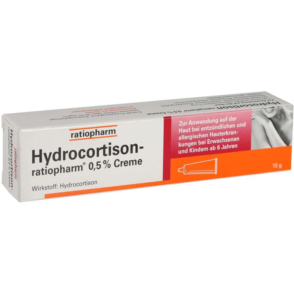 Hydrocortison-ratiopharm 0,5 % 15 g Creme