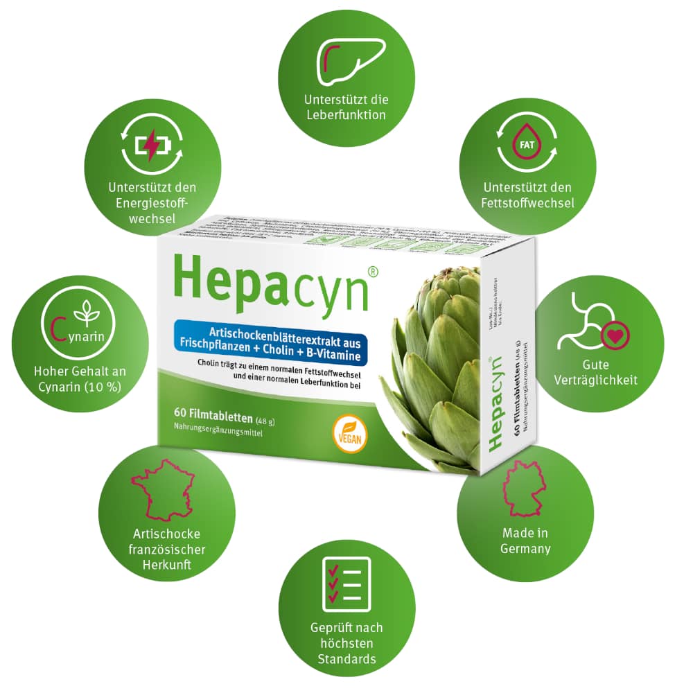 Hepacyn 60 St Filmtabletten
