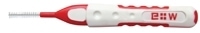 EDELWHITE pro Interdental Bürste S 0,5-2,4mm rot 6 St Zahnbürste