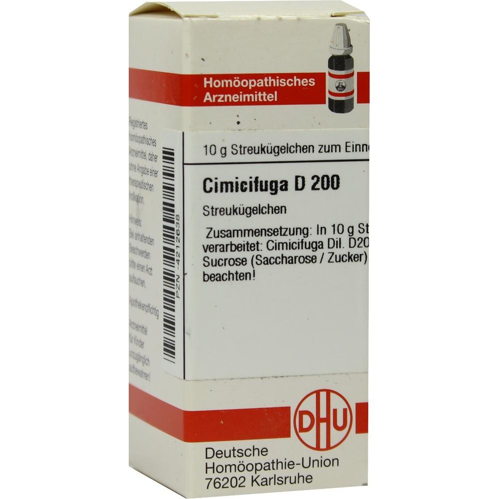CIMICIFUGA D 200 Globuli 10 g Globuli