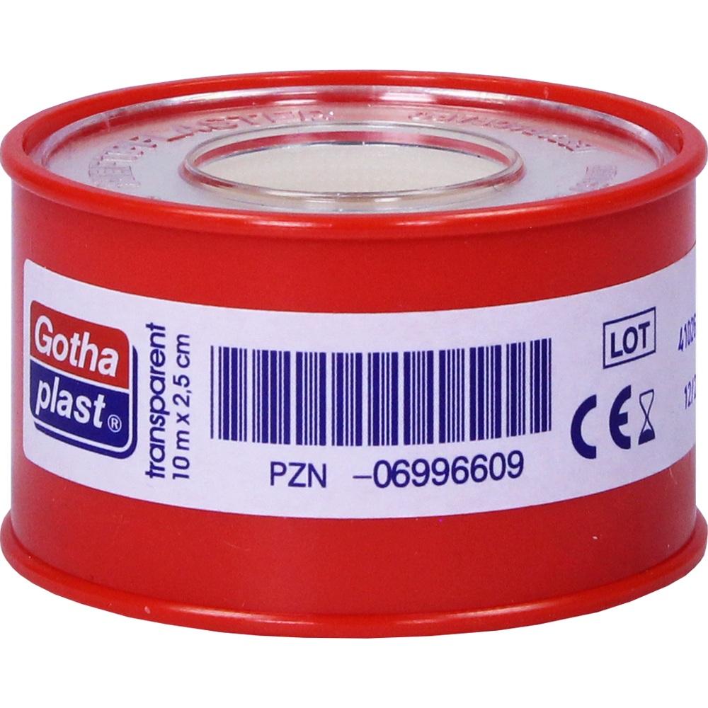 GOTA FLEX Heftpfl.transp.2,5 cmx10 m 1 St Pflaster