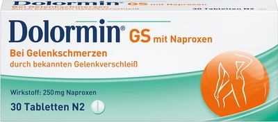 Dolormin GS mit Naproxen, Schmerztabletten bei Gelenkschmerzen