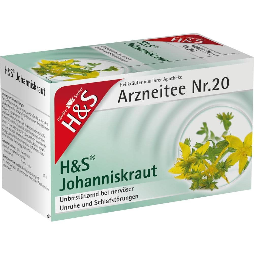 H&S Arzneitee Johanniskraut 20X2.0 g Filterbeutel