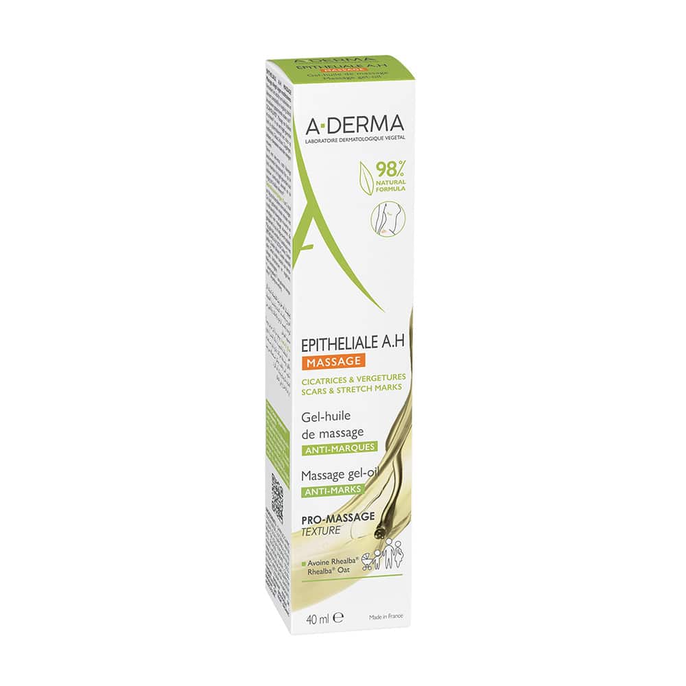 A-DERMA Massage Gel-Öl NARBENPFLEGE 40 ml Gel
