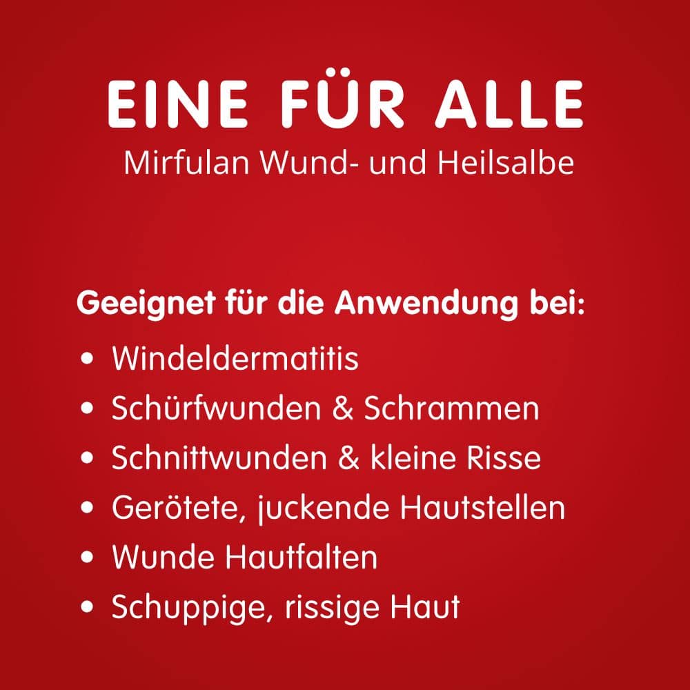 Mirfulan Wund- und Heilsalbe Doppelpack 2X100 g Salbe