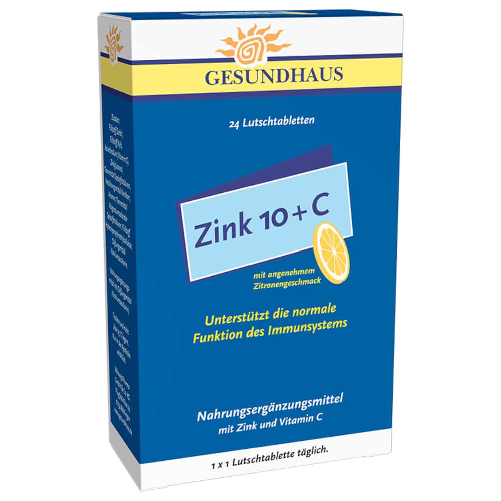 ZINK 10+C Lutschtabletten 24 St Lutschtabletten