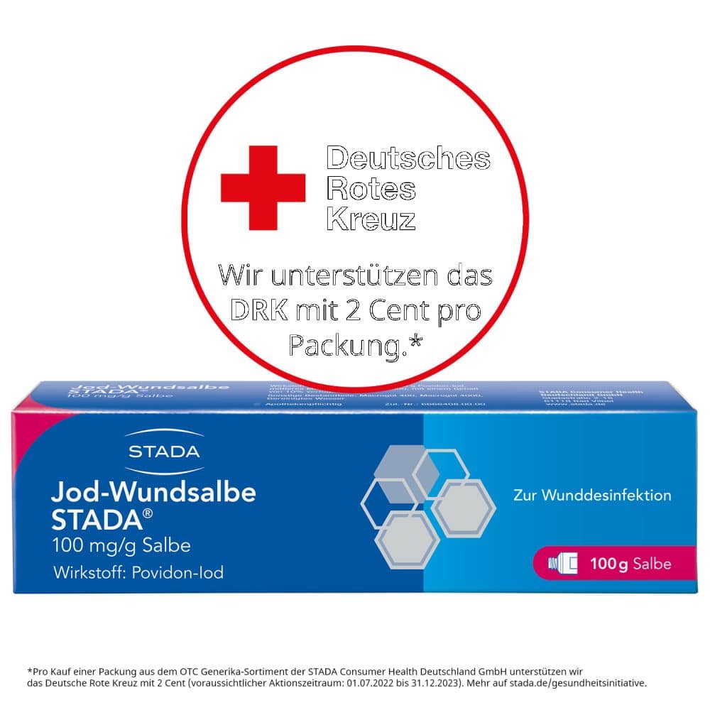Jod-Wundsalbe STADA 100 g Salbe