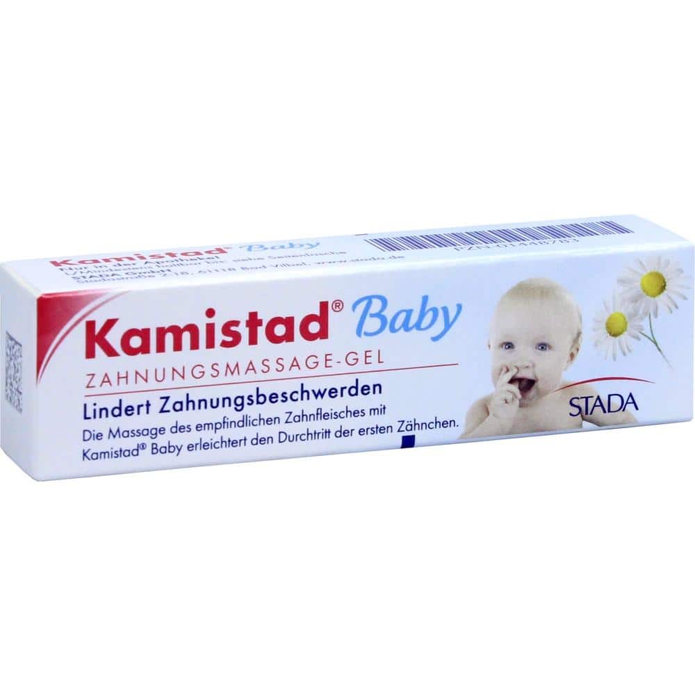 Kamistad Baby ZAHNUNGSMASSAGE-GEL 10 ml Gel