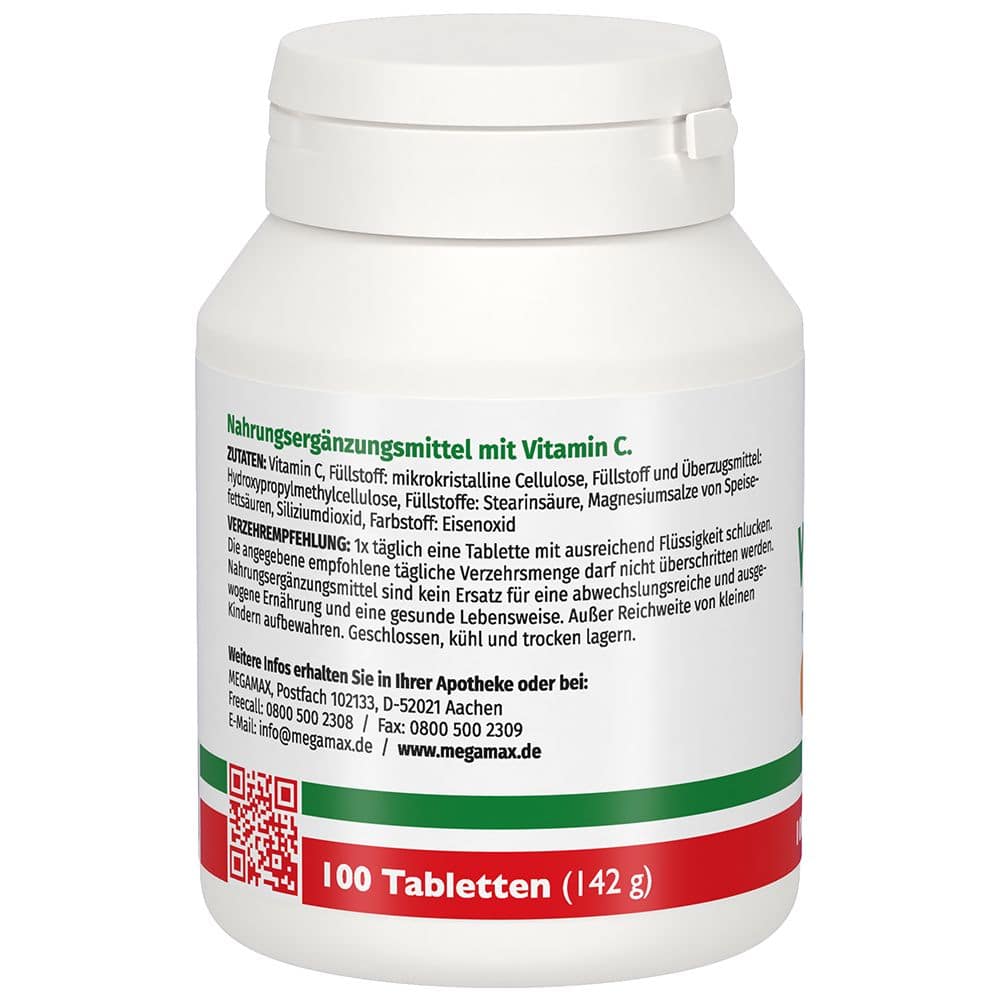 Vitamin C retard 1000mg IMMUN 100 St Filmtabletten