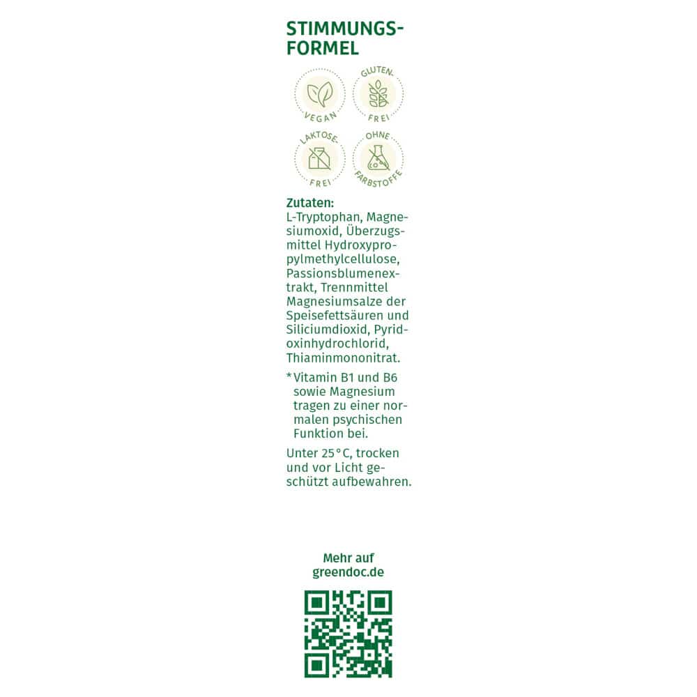 Green DOC STIMMUNGSFORMEL 30 St Kapseln