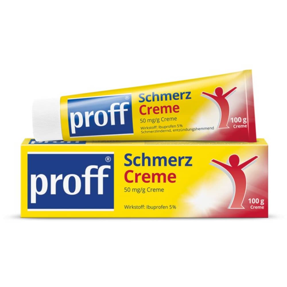 Proff Schmerzcreme 50mg/g 100 g Creme