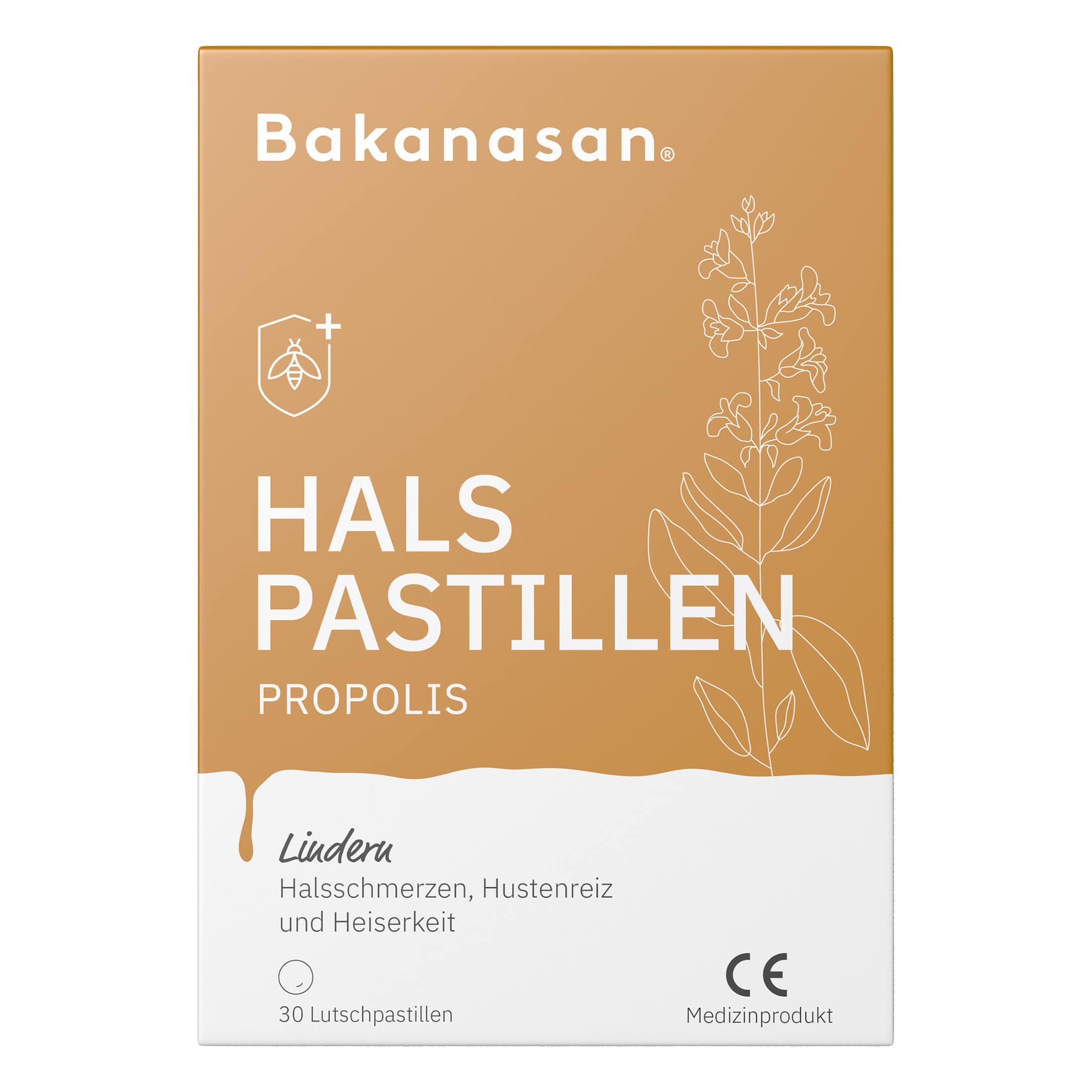 Bakanasan HALS PASTILLEN PROPOLIS 30 St Lutschpastillen
