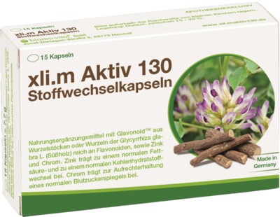 xli.m Aktiv 130 Stoffwechselkapseln 15 St Kapseln