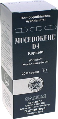 MUCEDOKEHL D 4 Kapseln 20 St Kapseln