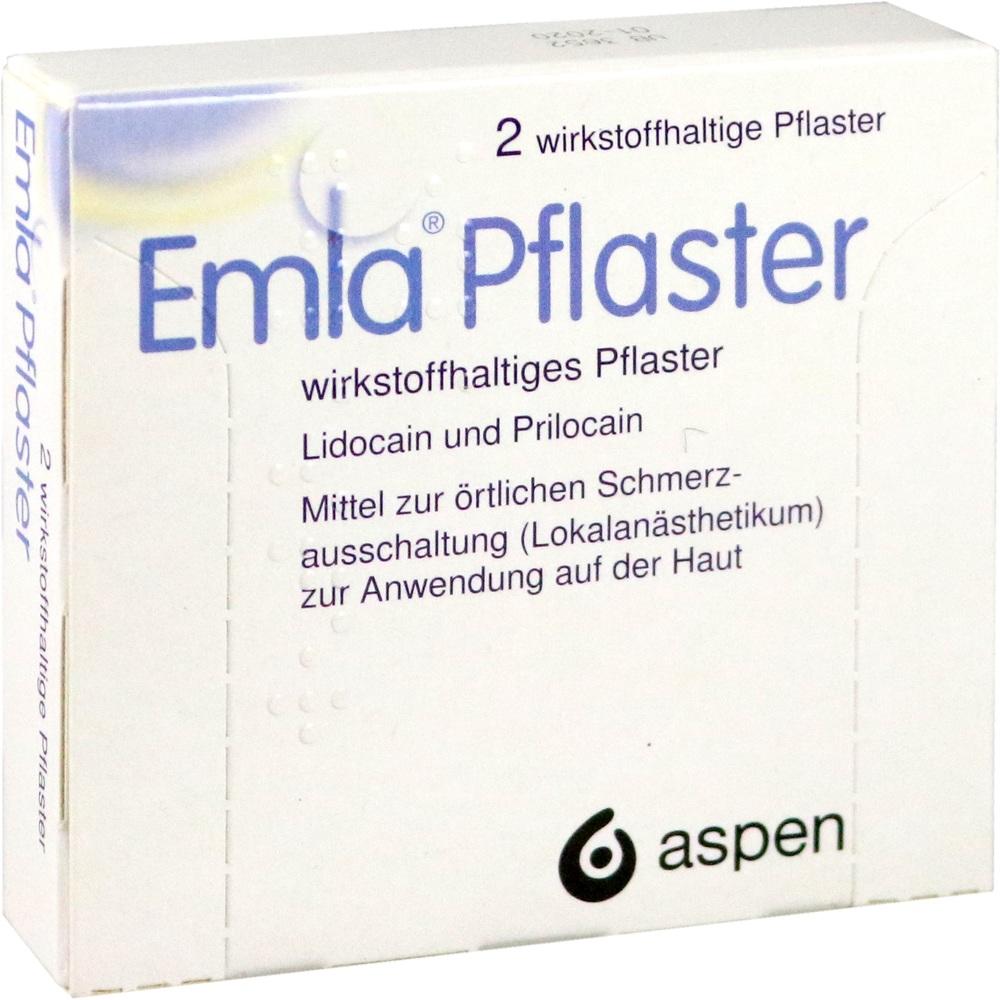 EMLA Pflaster 2X1 St Pflaster