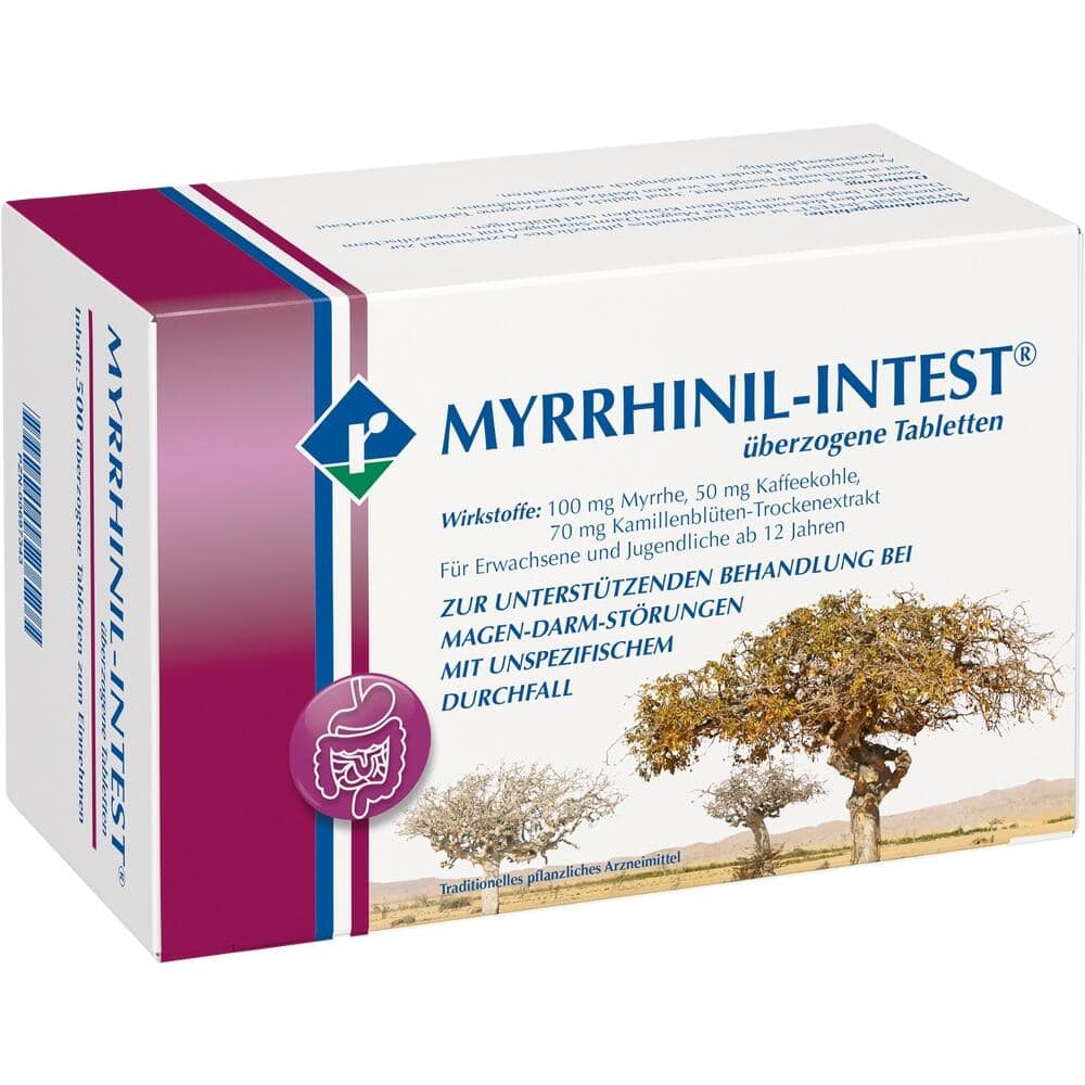 MYRRHINIL-INTEST 500 St Überzogene Tabletten