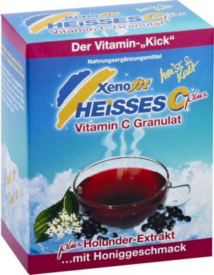 XENOFIT heißes C plus Holunderextr.Granulat Beutel 10X9 g Granulat