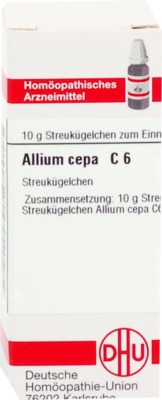 ALLIUM CEPA C 6 Globuli 10 g Globuli