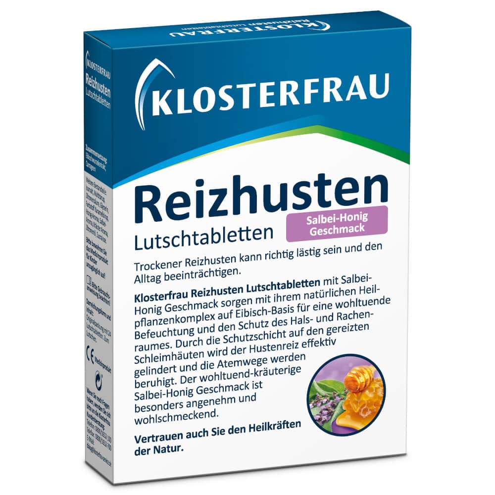 KLOSTERFRAU Reizhusten Lutschtabletten 24 St Lutschtabletten