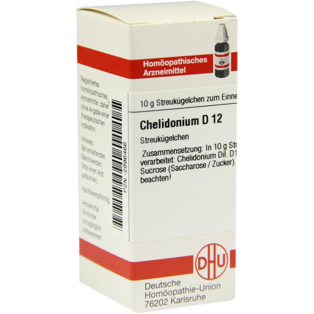 CHELIDONIUM D 12 Globuli 10 g Globuli