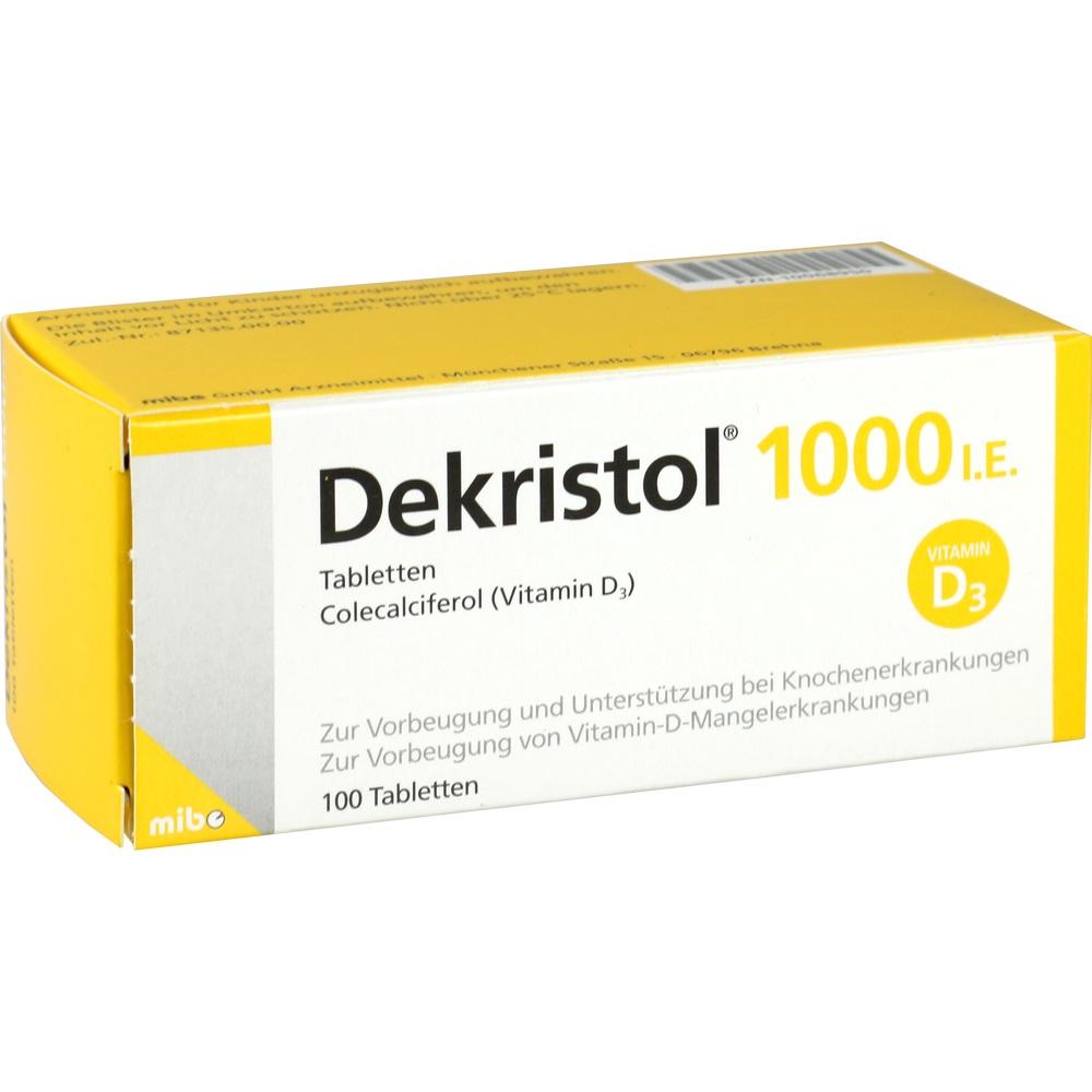 Dekristol 1000 I.E. 100 St Tabletten