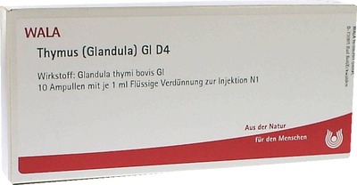 WALA Thymus Glandula GL D4 10X1 ml Ampullen