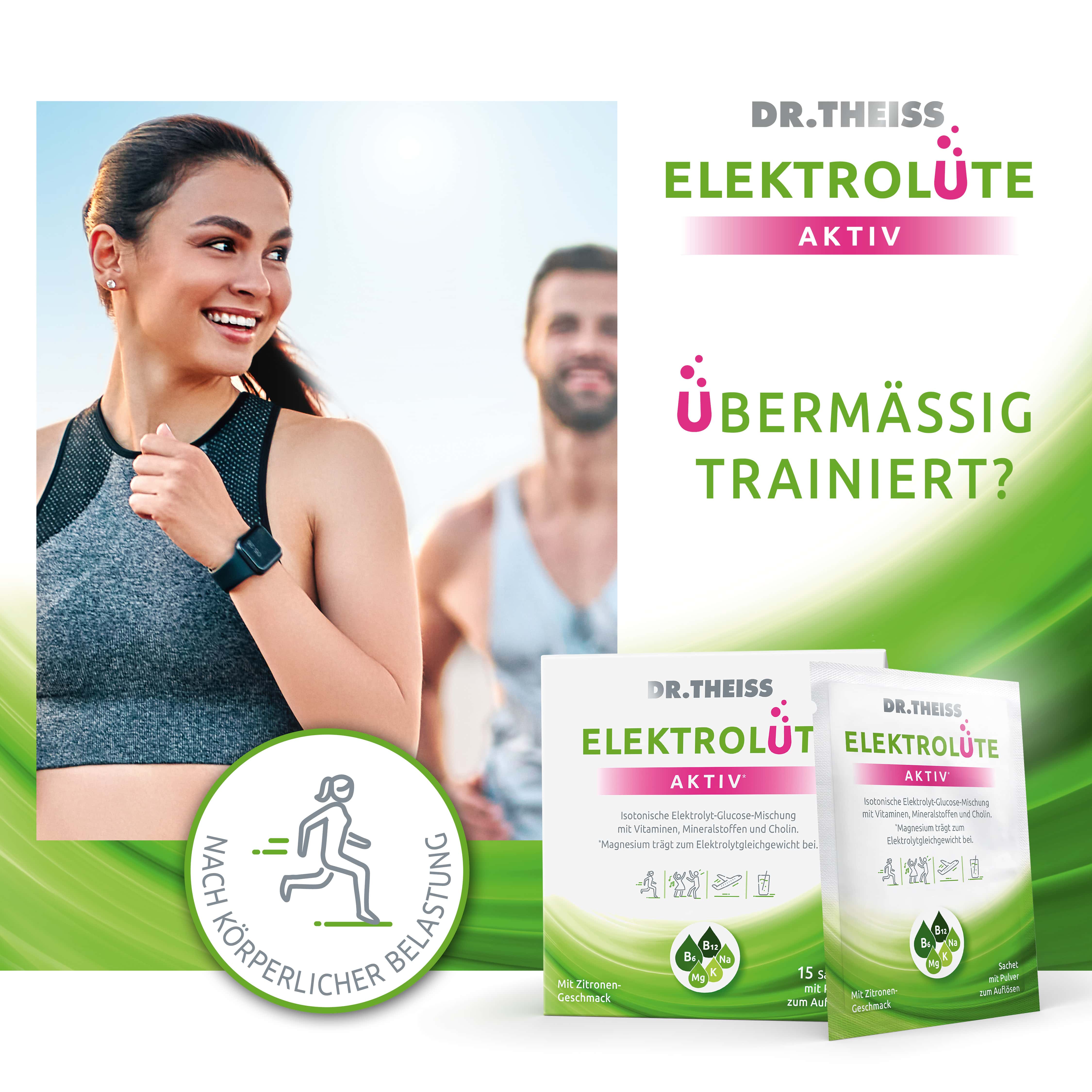 DR. THEISS ELEKTROLÜTE AKTIV 15 St Pulver