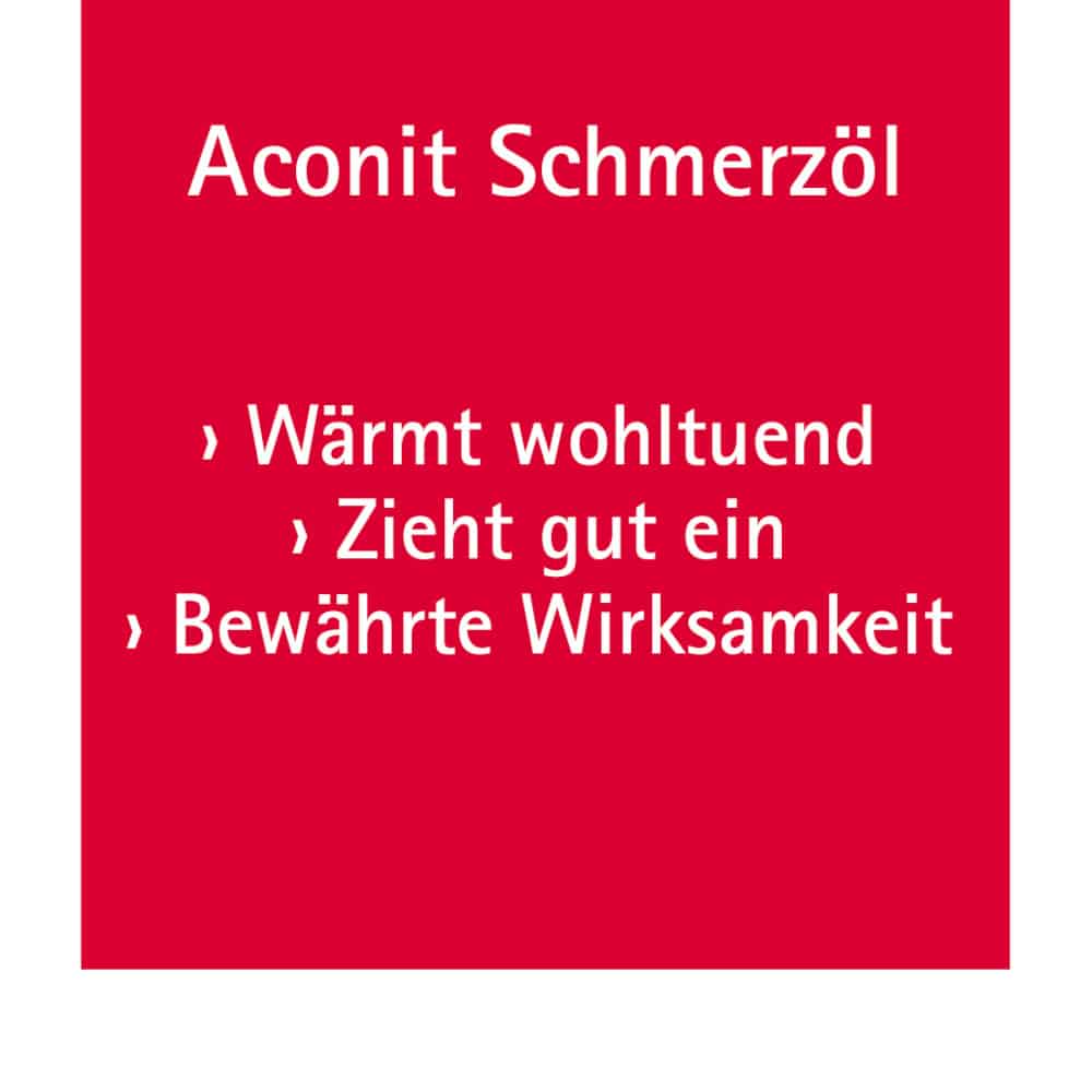 WALA Aconit Schmerzöl 100 ml Öl