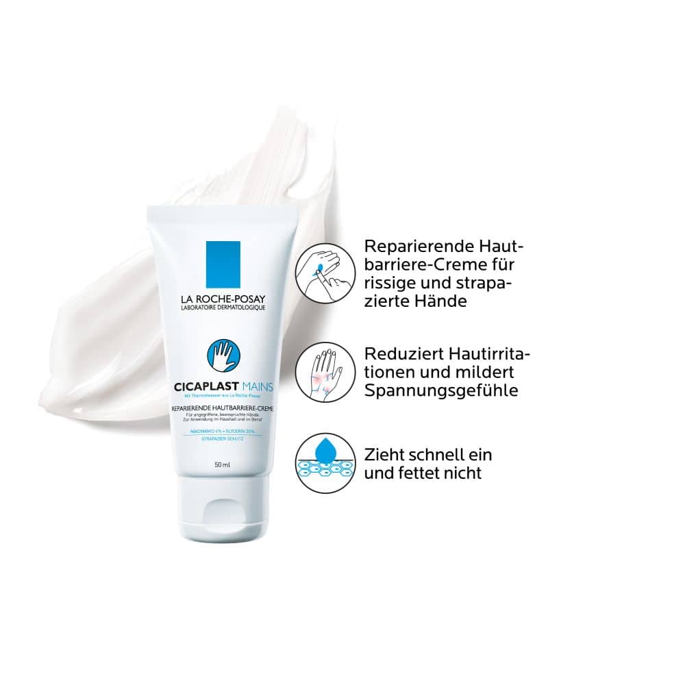 LA ROCHE-POSAY Cicaplast Handcreme 50 ml Creme