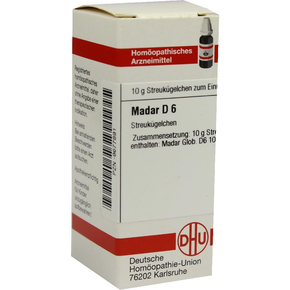 MADAR D 6 Globuli 10 g Globuli