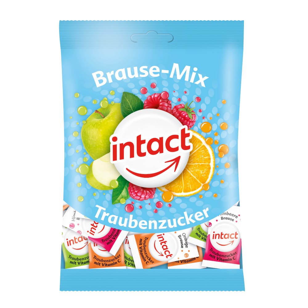 intact Brause-Mix Traubenzucker 75 g Bonbons