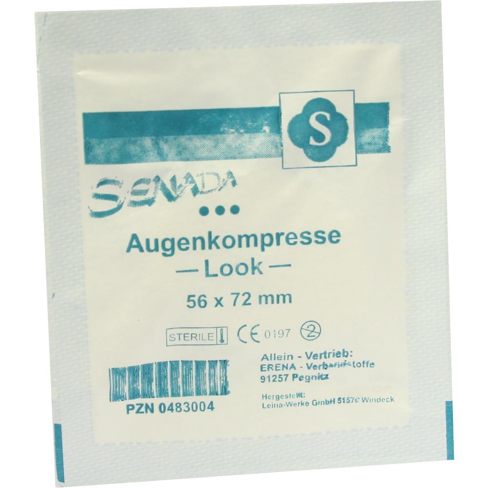 LOOK Augenkompressen steril 1 St Kompressen